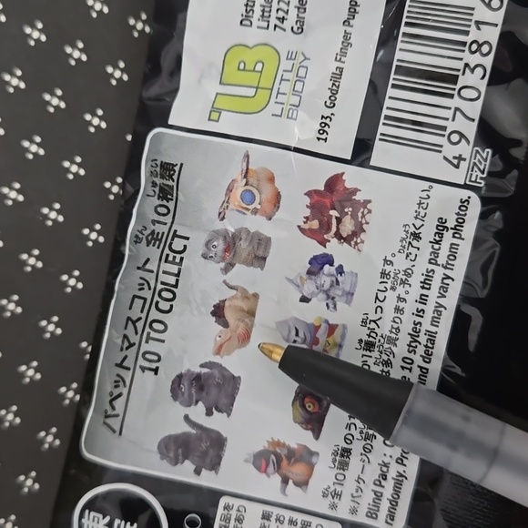 GODZILLA Sofvi Puppet Mascot 2 Blind Bag - Minifig Confirmed! - Picture 11 of 12